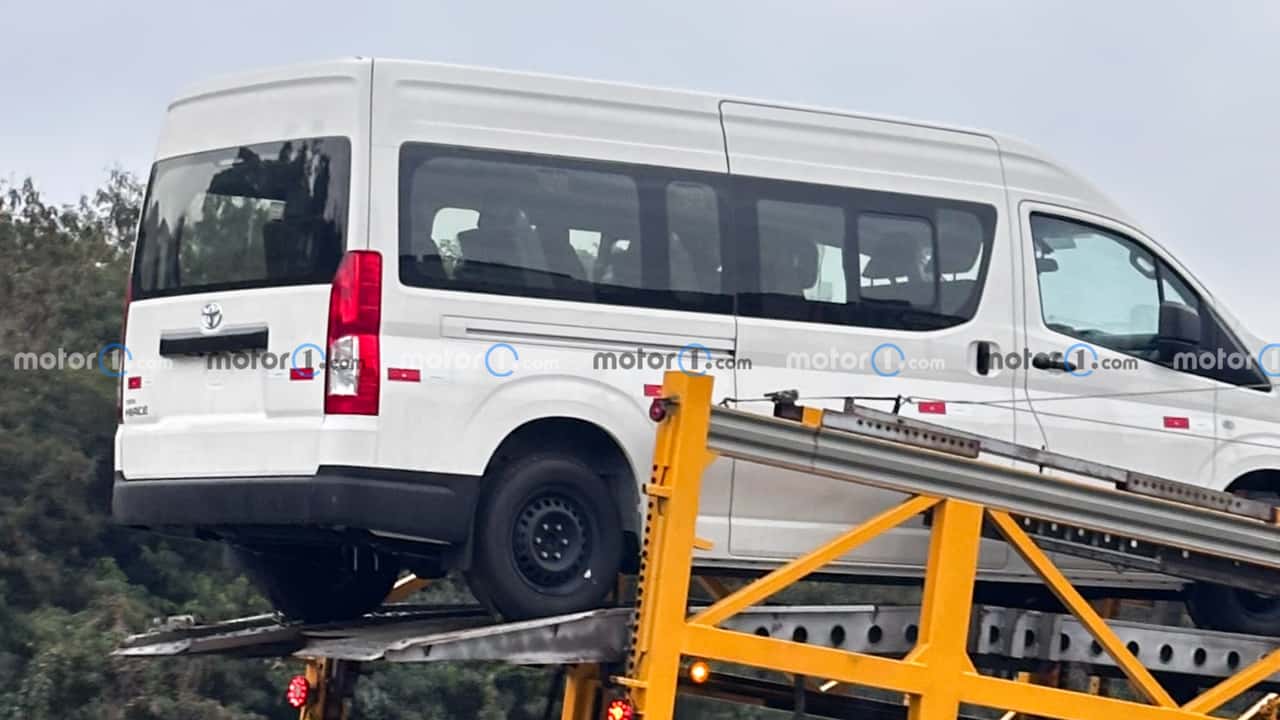 Flagra: Rival da Fiat Ducato, Toyota Hiace já é distribuída no Brasil