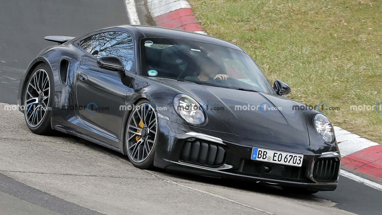 Porsche 911 Turbo S Facelift (2026) Erlkönig