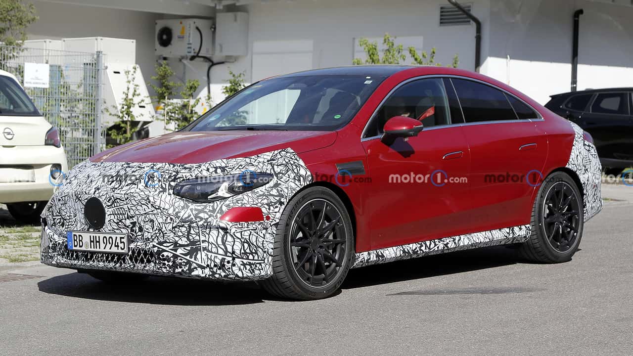 Mercedes-AMG CLA EQ (2025) Erlkönig