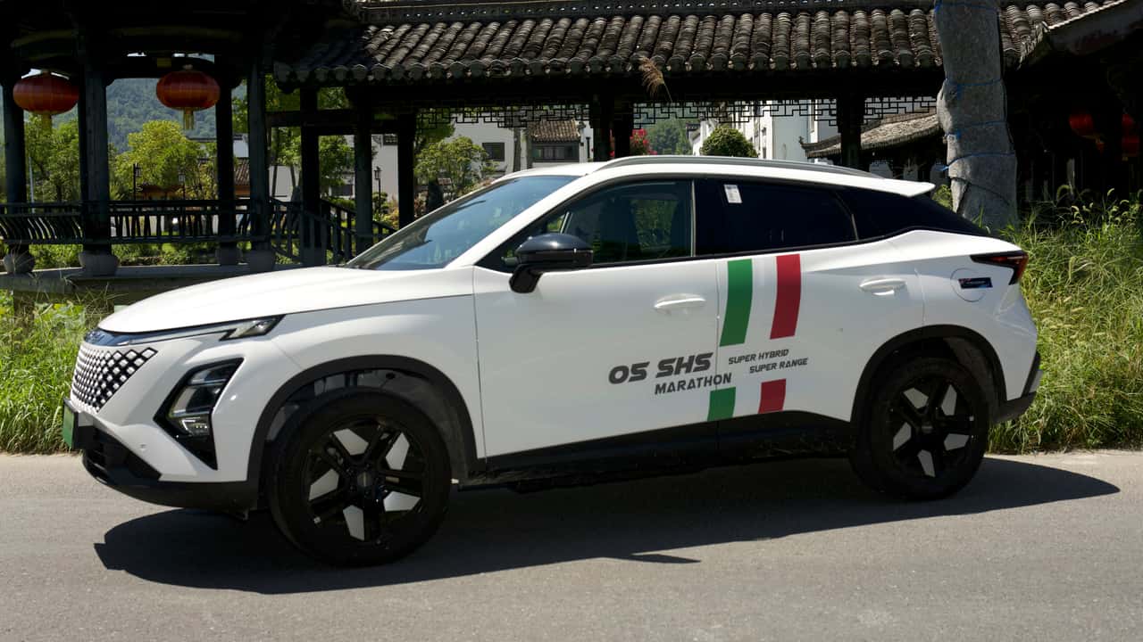 Omoda 5 hybrid (2025), l'essai routier en Chine
