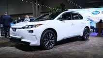 Subaru Solterra 2025, salón Nueva York
