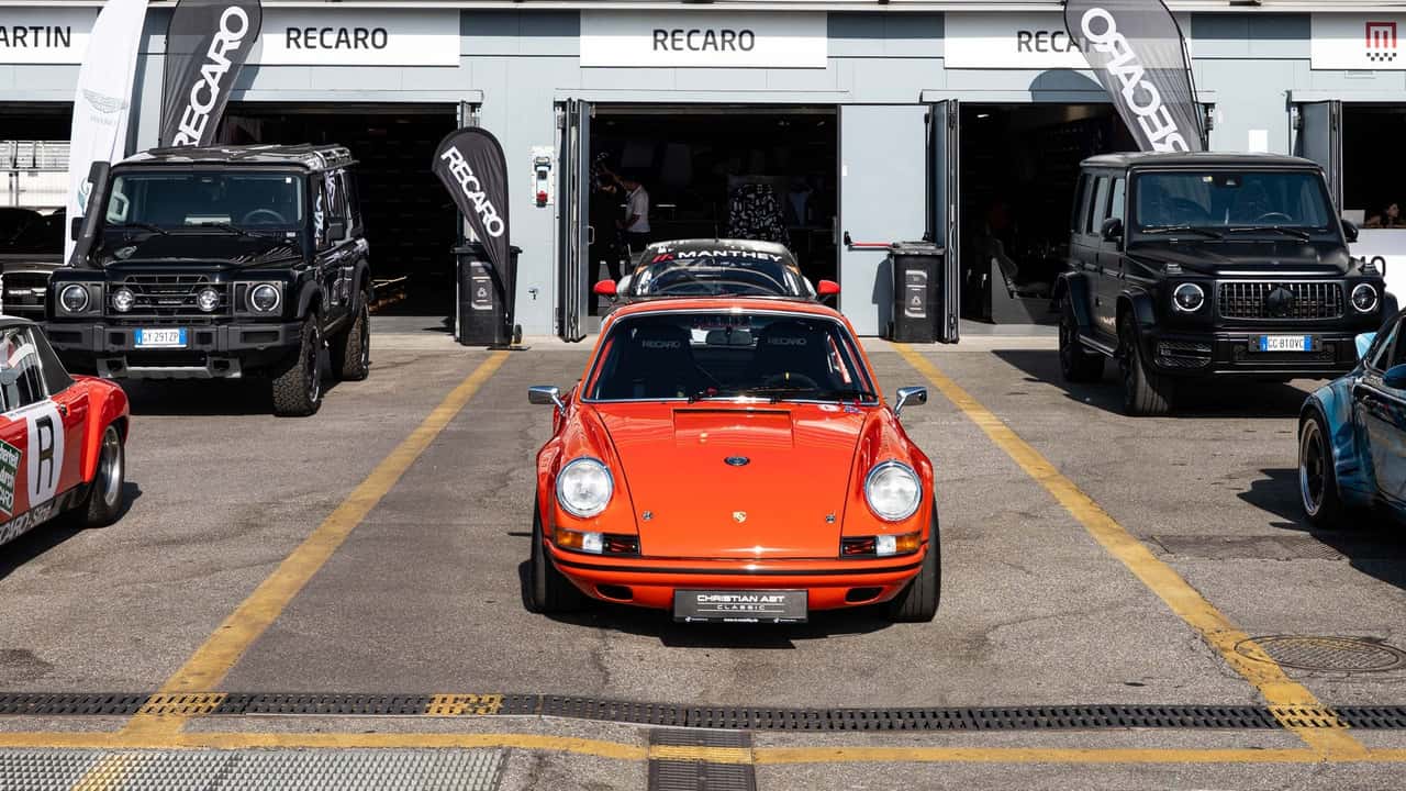 Recaro stand MiMo 2025