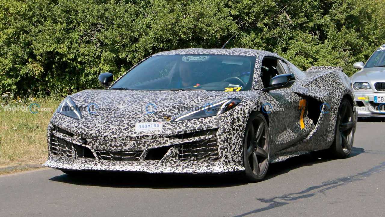 Photo espion Chevrolet Corvette E-Ray