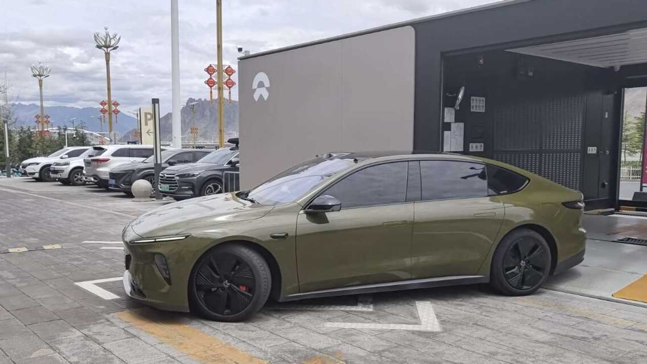 NIO ET7 в Тибете