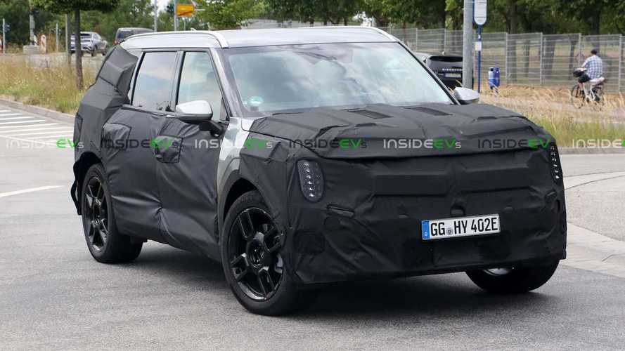 Шпионские фото Kia EV9