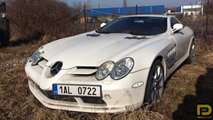 Mercedes-Benz SLR McLaren abandonado