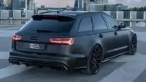 Tuned Audi RS6 Avant In Satin Black Finish 
