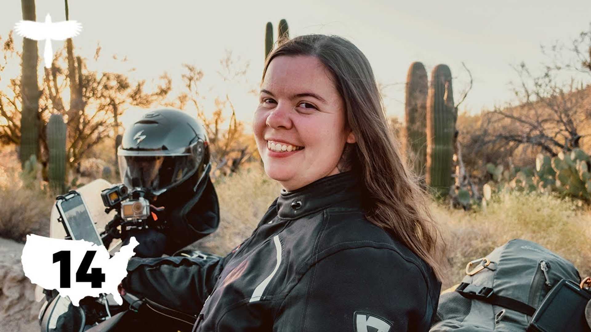 Rider Wraps CrossCountry American Bike Trip, And What Did She Learn?