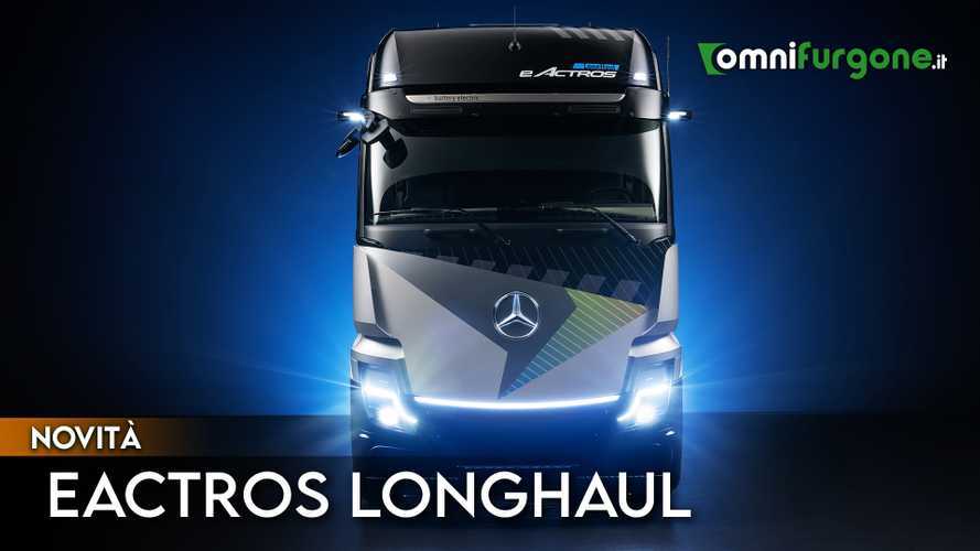 IAA Transportation, Mercedes-Benz Trucks svela eActros LongHaul