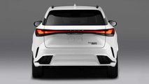 2023 Lexus RX 500h F Sport White Tail