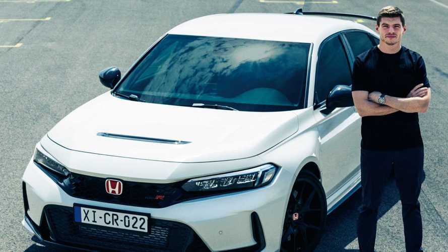 Yeni Honda Civic Type R'ı F1 Şampiyonu Max Verstappen test etti!