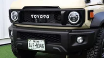 Suzuki Jimny trasformata in Toyota Land Cruiser 70