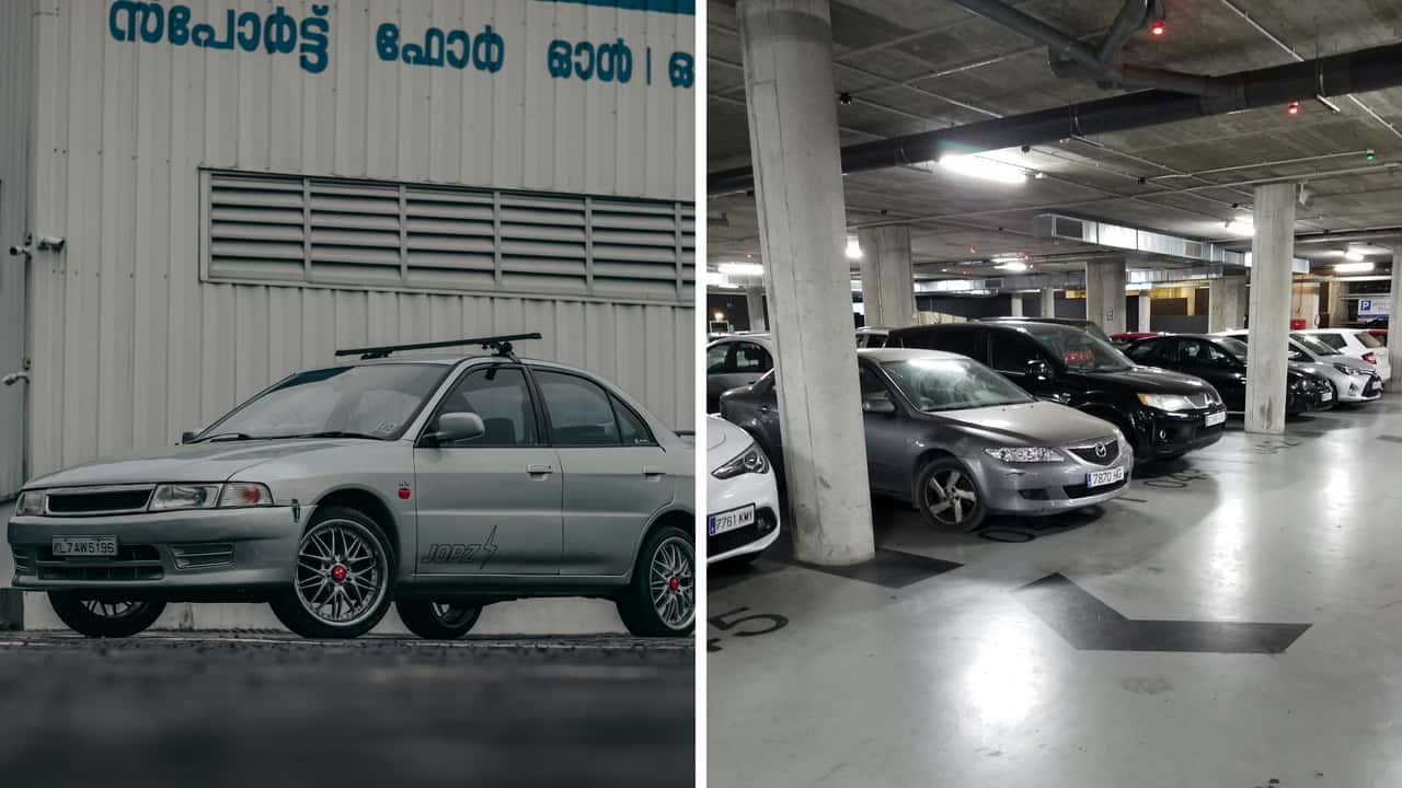 Driver of ‘89 Toyota Corolla Can’t Find a Spot to Park. So He Gets Out and Does Something Unexpected