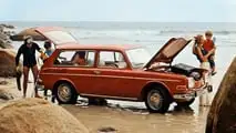 Variante 1970 am Strand