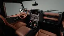 Land Rover Classic Defender con pintura Octa