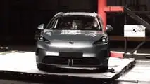 MG4 EV Urban 2026, em teste de colisão