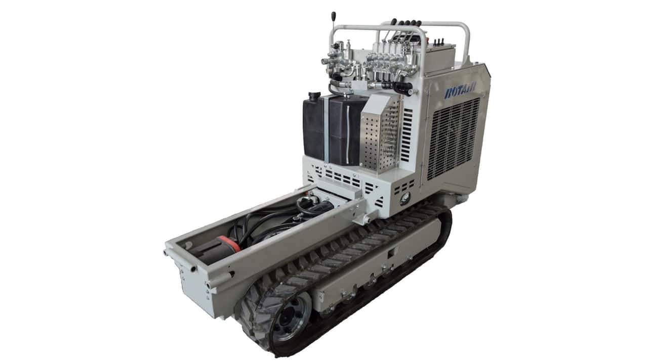 Rotair R70.4-T: mini trasportatore cingolato per vigneti