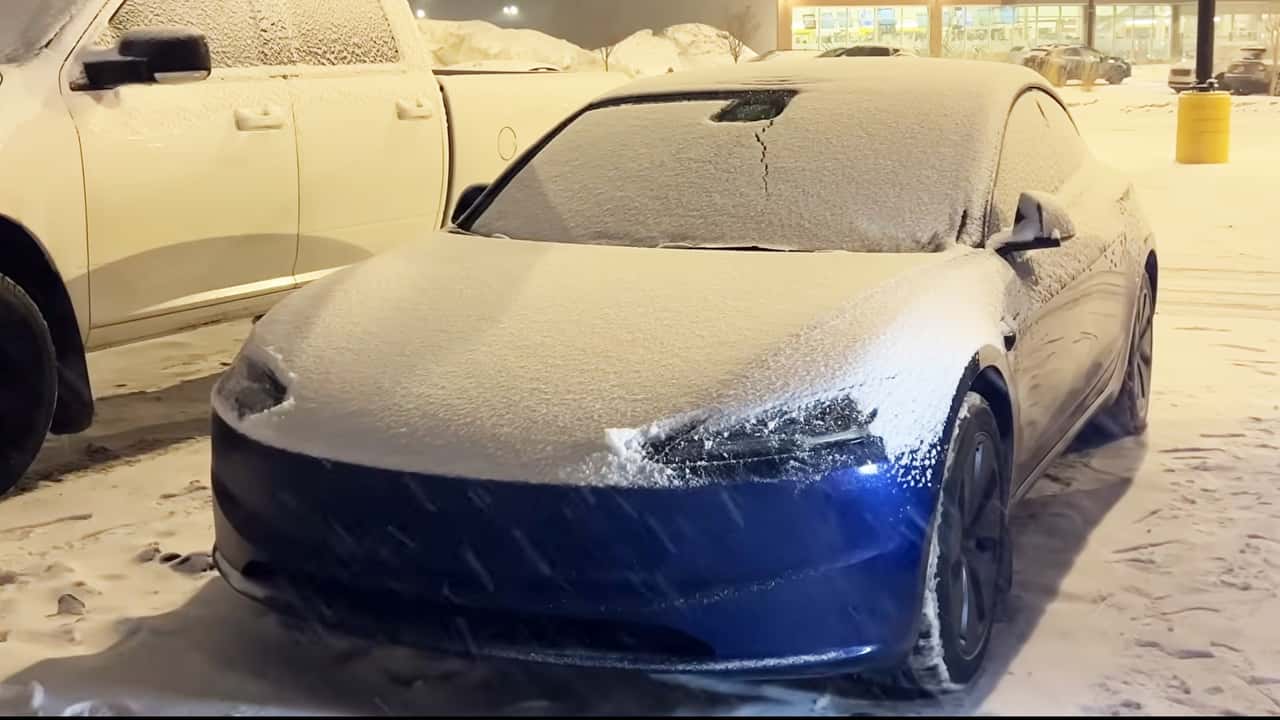 Stranded In -35°F: Here’s How Long A Tesla Model 3 Can Keep You Warm