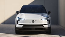 Volvo EX30 (2027) em branco cristal, teto de pedra preta de 22 polegadas