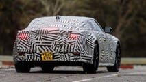 Jaguar Type 00 (prototype) : la voiture est dotée d'un hayon large mais assez étroit