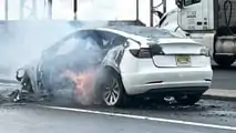 Tesla Model 3 Fire in New Jersey