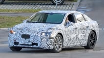 Mercedes C-Klasse Elektrischer Prototyp Erlkönigfotos, Dezember 2023