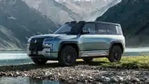 2024 BYD Yangwang U8 Premium Edition in the mountains