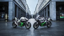 2024 Kawasaki Z7 and Ninja 7 Hybrids - Parked
