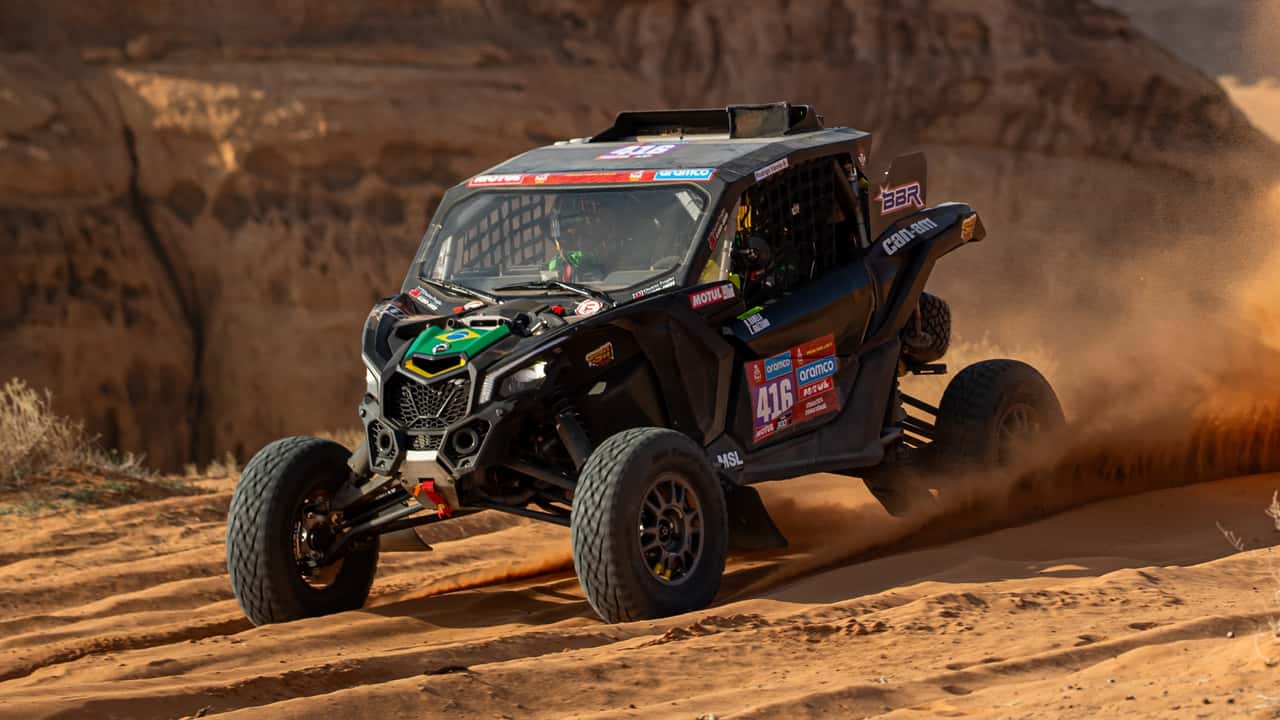 Rodrigo Varela et Enio Bozzano au Rallye Dakar 2024