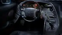 Toyota Supra Turbo 1993, intérieur