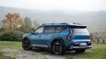 Kia EV9 2024 - Foto della prova su strada
