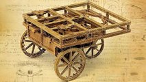 La macchina a molla di Leonardo Da Vinci