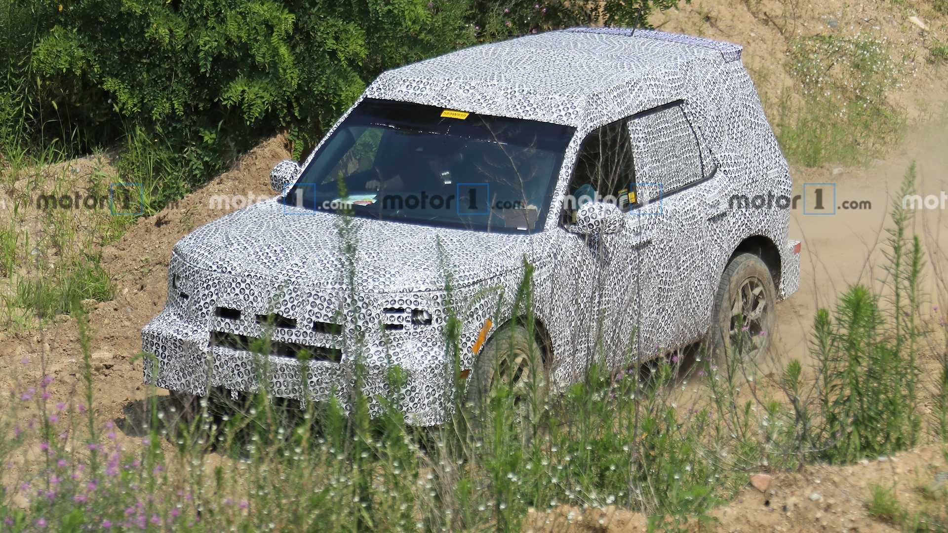 Ford Adventurer Baby Bronco Spy Photo