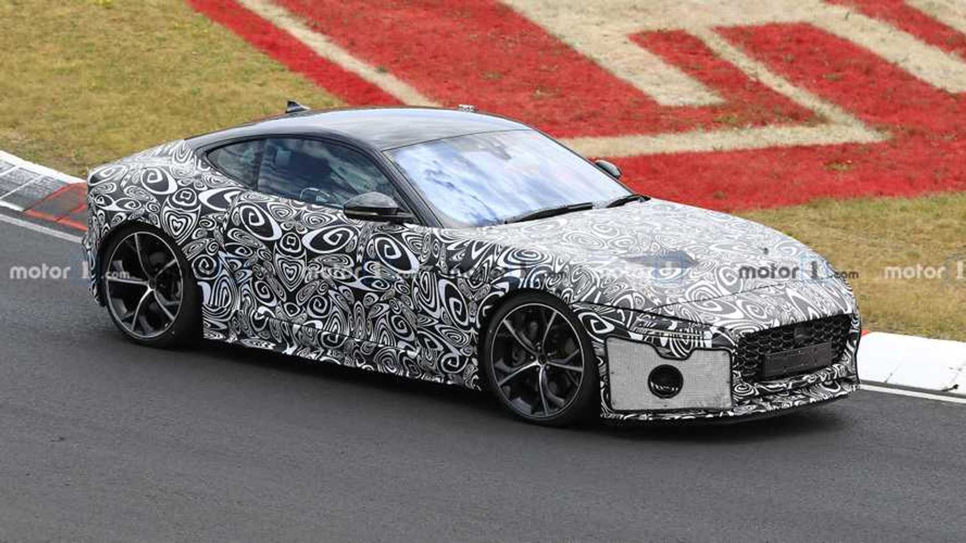 Jaguar F-Type Spy Photo