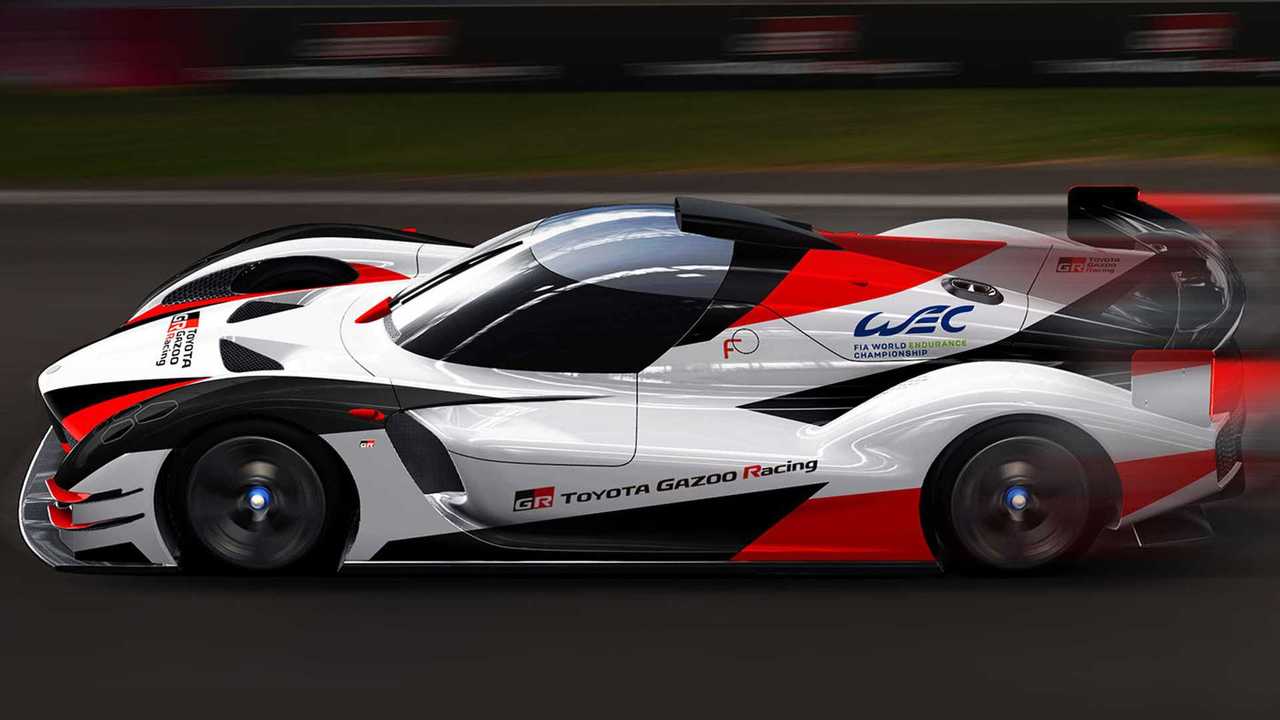 Toyota Gazoo Racing Hypercar rendering