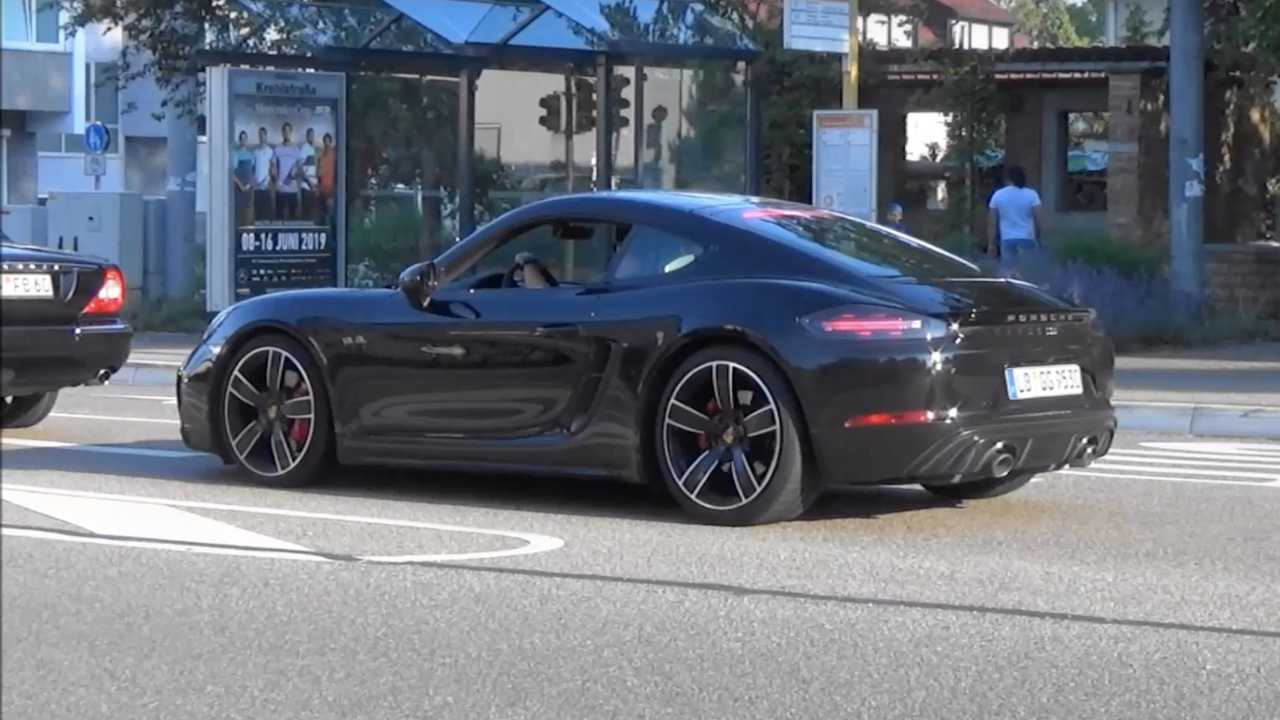 Photo espion Porsche 718 Cayman et 718 Cayman GT4
