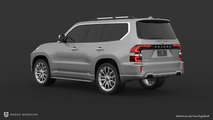 2021 Mitsubishi Pajero rendering