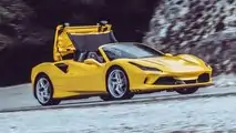 Ferrari F8 Spider, le test routier