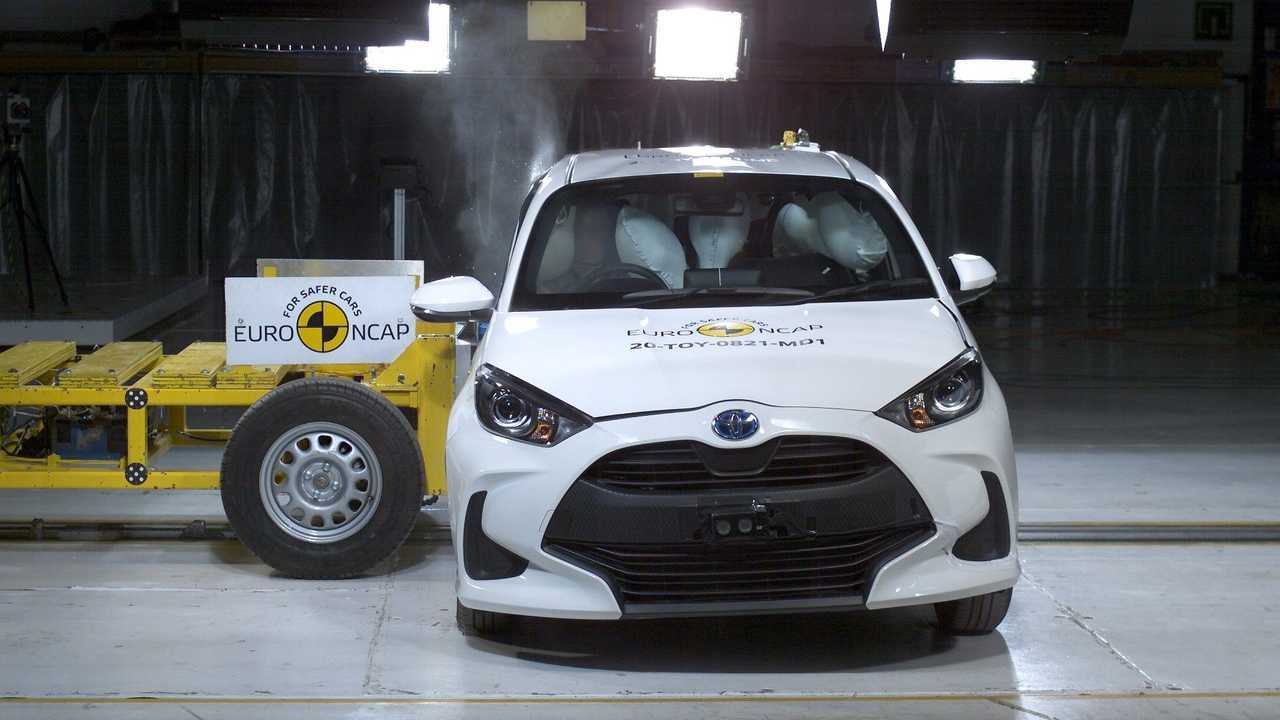 Essai de collision Toyota Yaris 2020