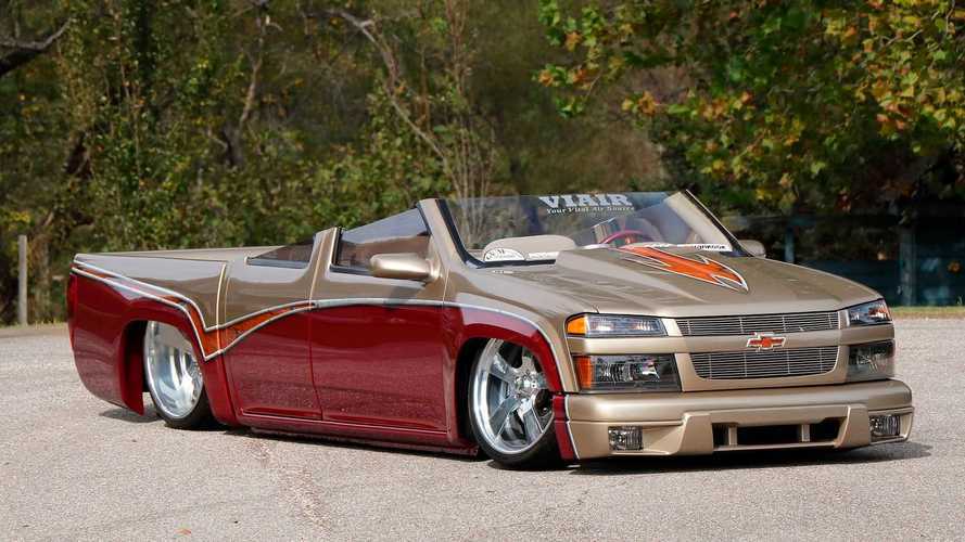 Low-Riding Chevy Colorado Roadster Looks Wild Before Going To Auction