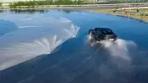 Porsche Taycan EV drift rekoru