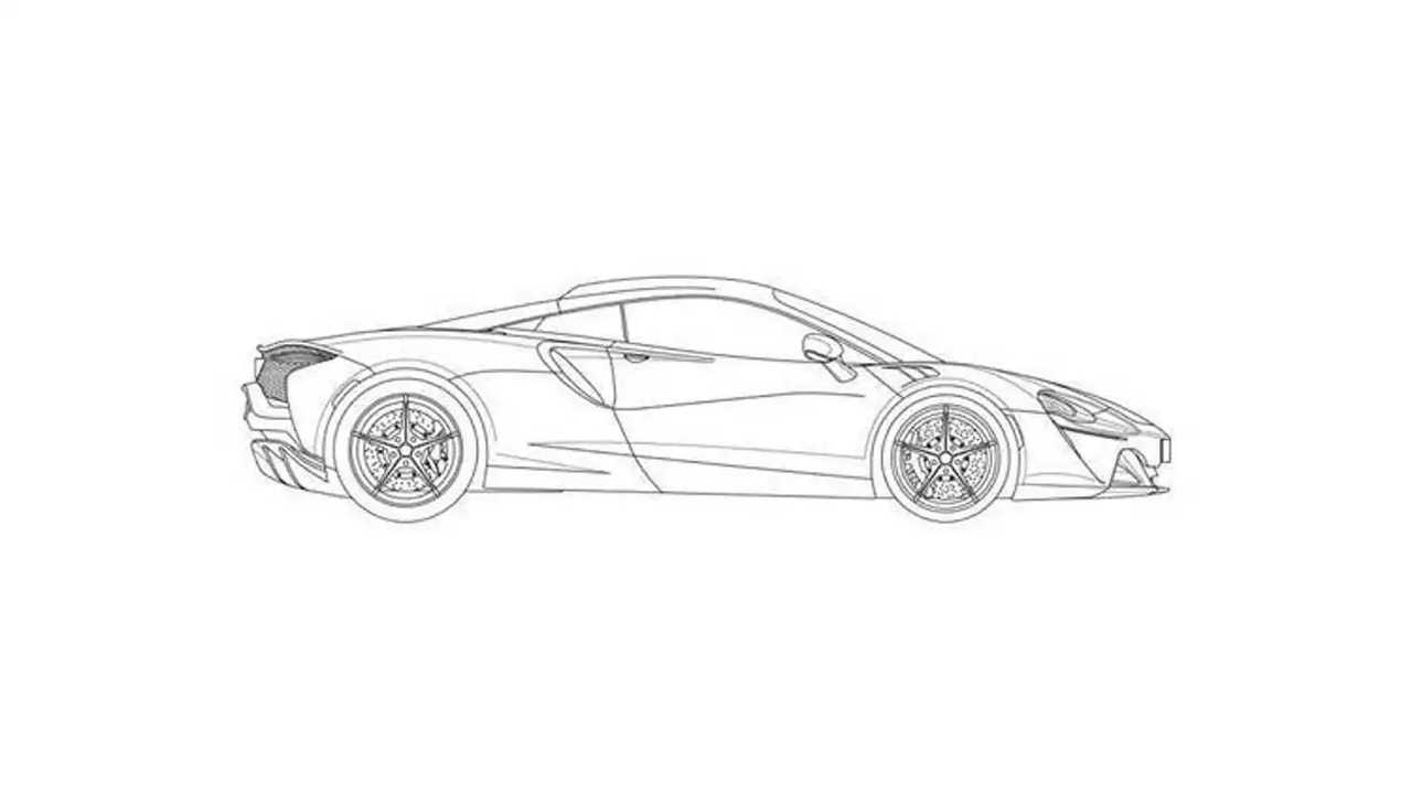 Supercar hybride McLaren