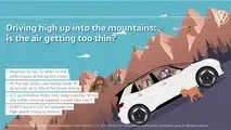 Let’s see where the ID.3 can take us: Driving to the mountains: the air is getting thinner!