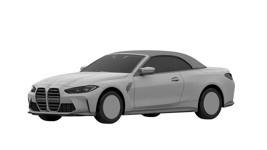 BMW M4 Convertible patent images show the future of topless M cars