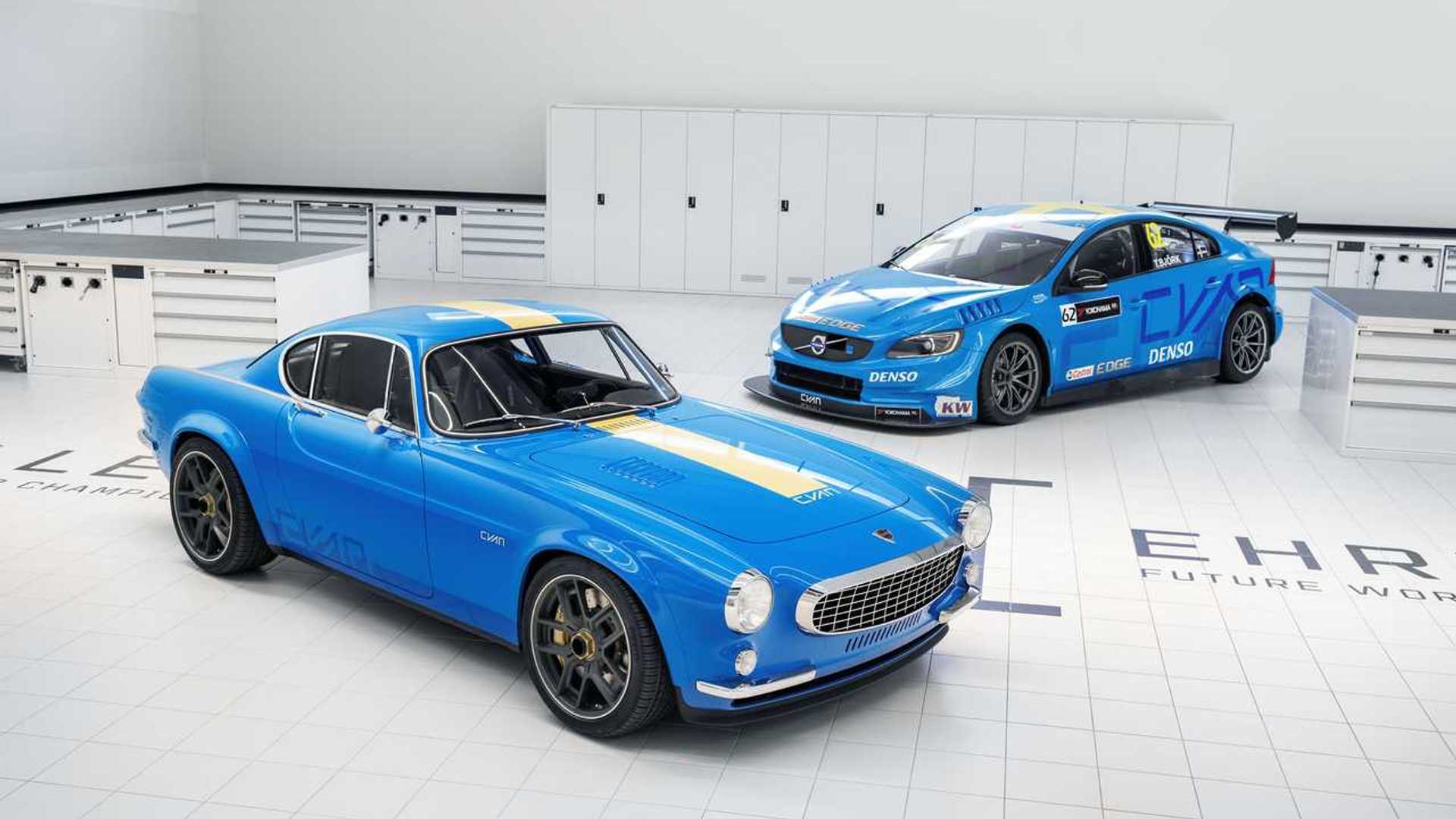 Volvo P1800 Cyan Marks Return Of A Classic Coupe, Now With 413 HP