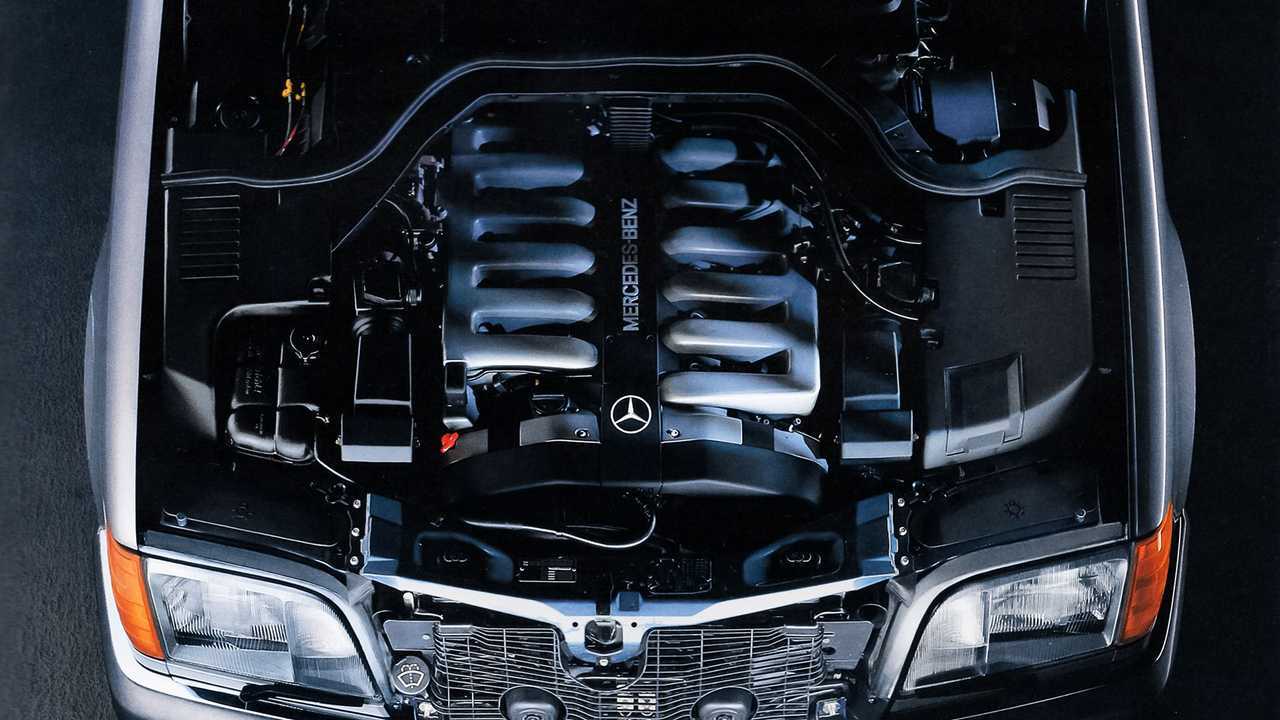 Mercedes Classe S (W 140), il motore V12