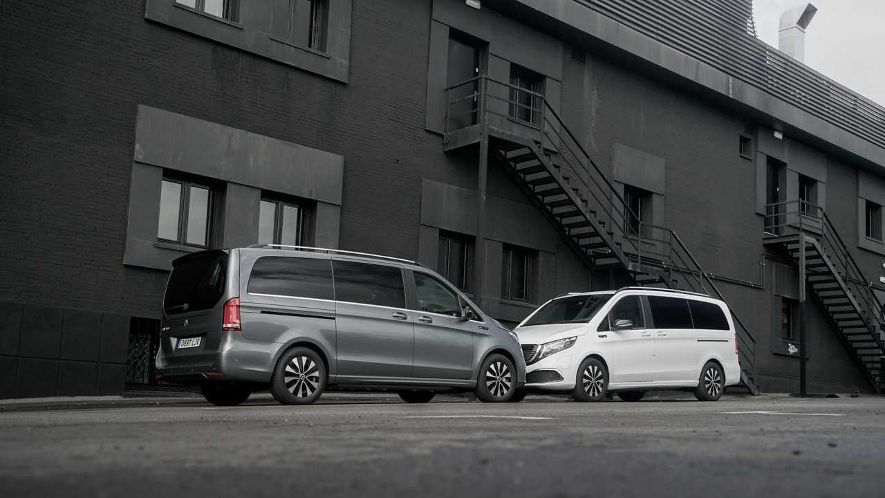 Mercedes-Benz EQV, prueba