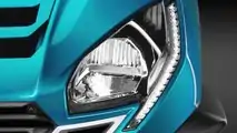 Peugeot Metropolis 2020: Scheinwerfer im Detail (Bildquelle: Peugeot Motocycles)