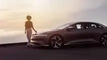 Lucid Air Dream Edition side view