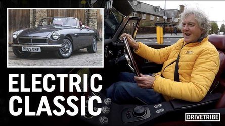 James May sees the point of the fully-electric MGB from RBW Classic Cars